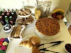 Colazione - Dolci, Torte, Pancake, Plumcake, Frutta fresca, Sciroppo d'Acero