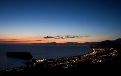 Praia a Mare by night